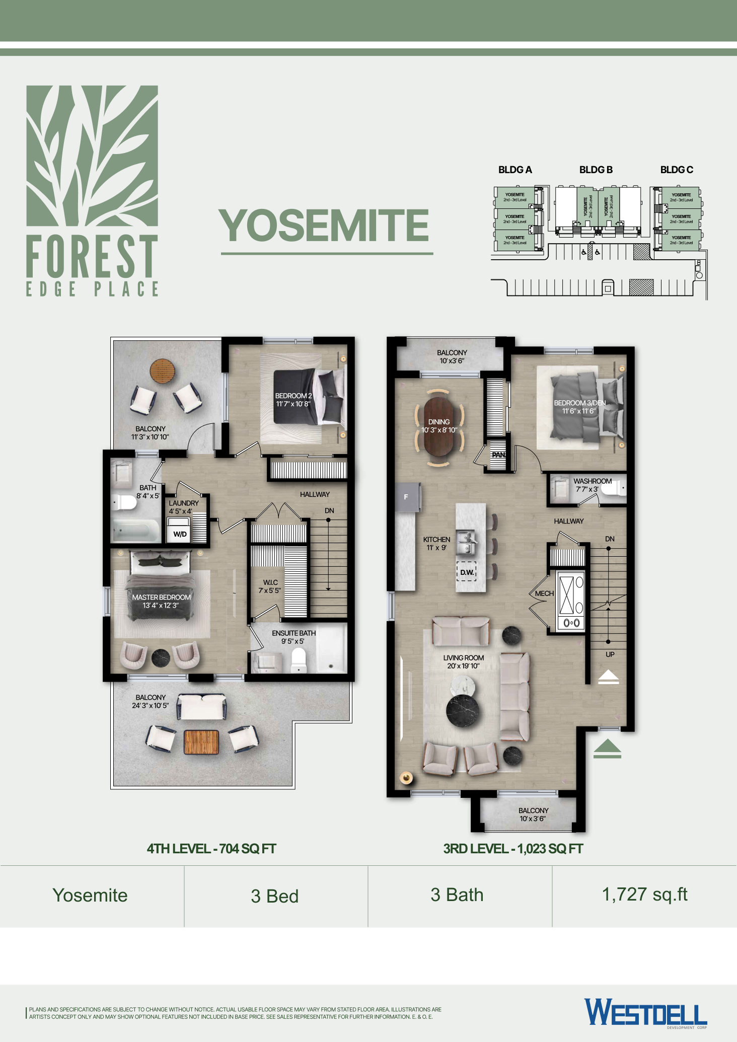 Yosemite Floorplan